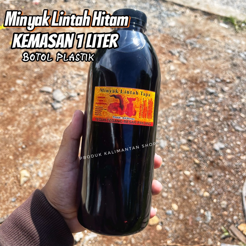Minyak Lintah Tapa 1 Liter Lintah Hitam Kalimantan Original Asli