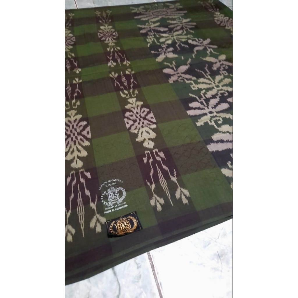 Sarung jadul BKS songket sutra second