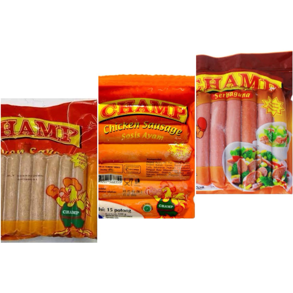 

Sosis ayam dan sapi (champ)