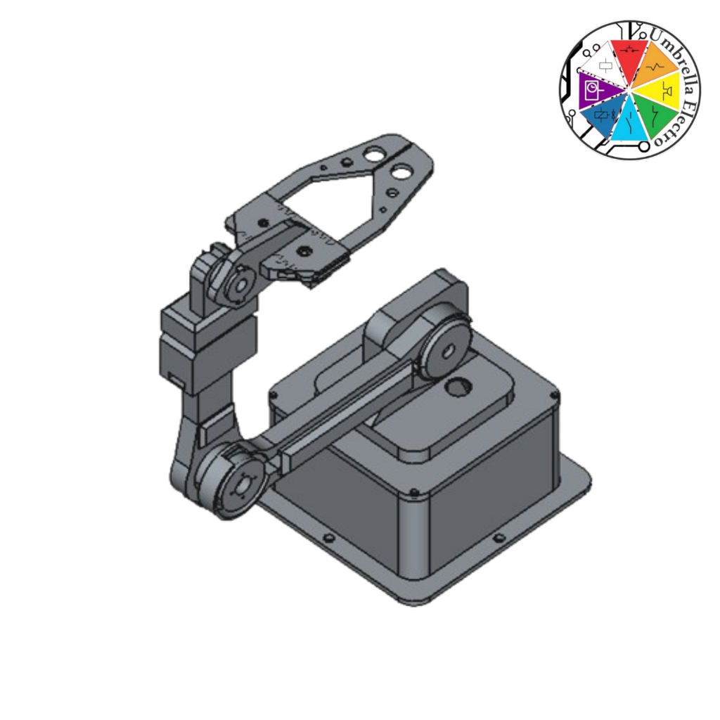 Arm Robotic 6 Axis Gripper Arm Robotic Esp-32 Iot Control - Umbrella Electro ARGV1 Robot