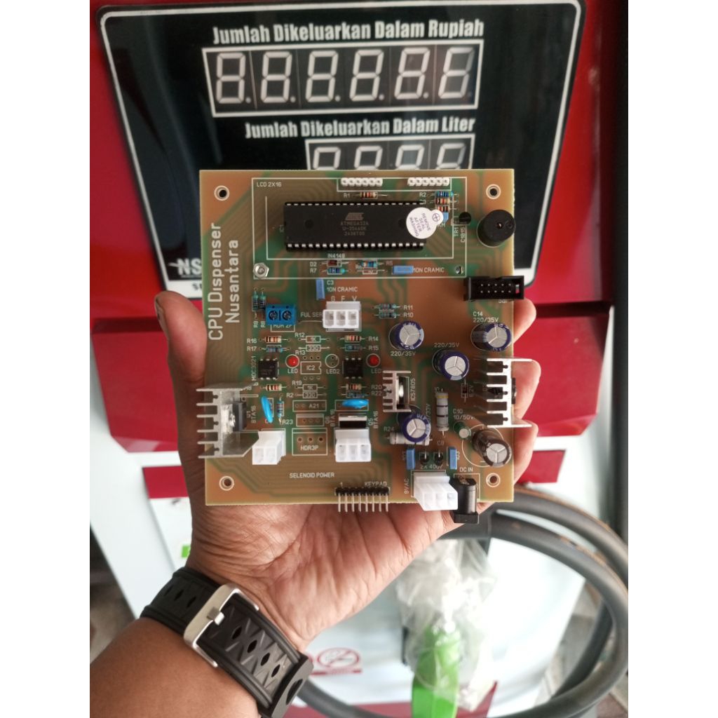 Cpu Ac Ic program 32A + Keypad Pom Mini Digital