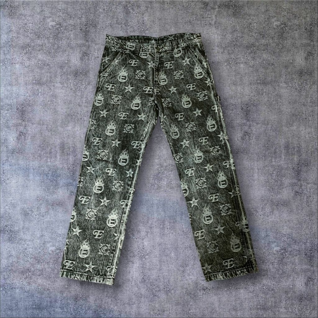 Epidemic Carpenter Denim Pants Black Wash