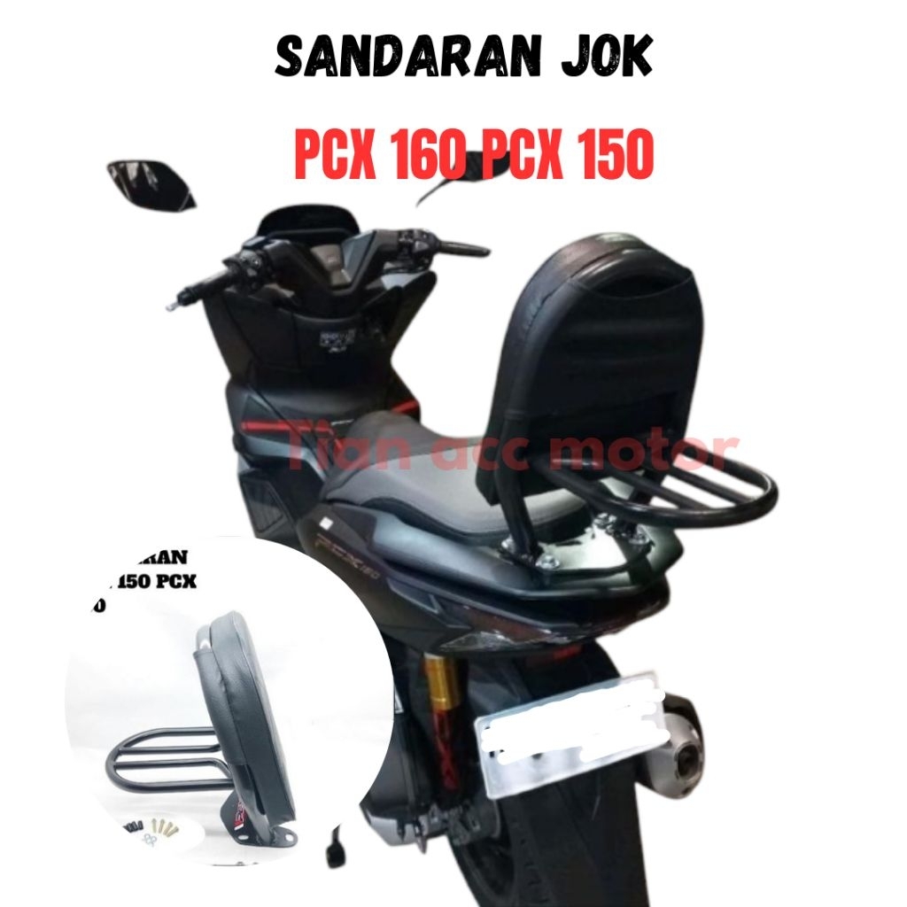 sandaran jok motor Honda PCX 160 PCX 150 sandaran jok belakang motor PCX 160 PCX 150