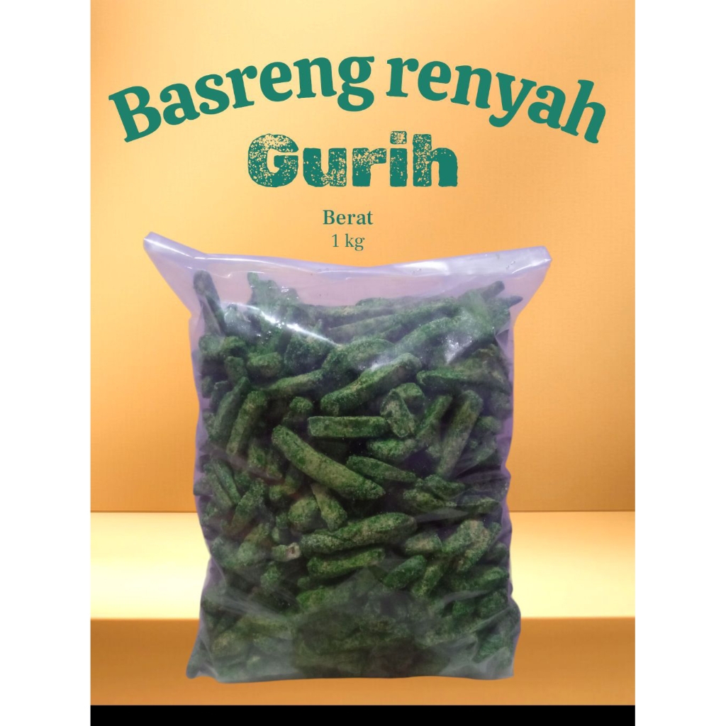 

basreng 1kg original pedas daun jeruk rumput laut baso goreng