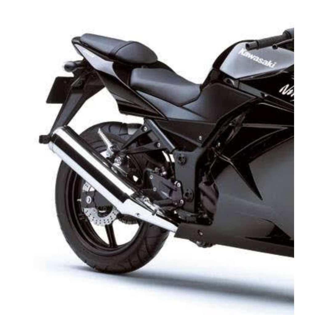 Knalpot standar ninja 250 karbu