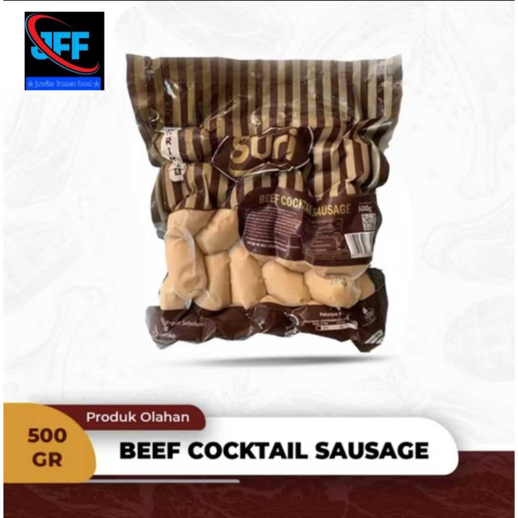 

Suri Sosis Sapi Breakfast 500gram / Beef Cocktail Sausage