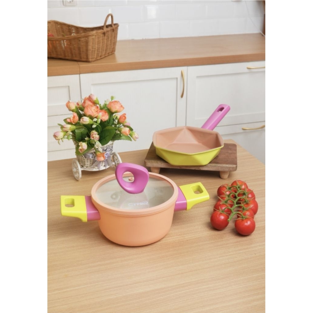 Cypruz Baby Cookware Panci Set Untuk MPASI