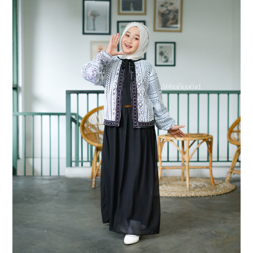 Baju Muslimah Ansk Gamis Anak2 Pakaian Muslim Abaya Syar I Anak Tanggung Ramadan 2026 Gamia Hamis An