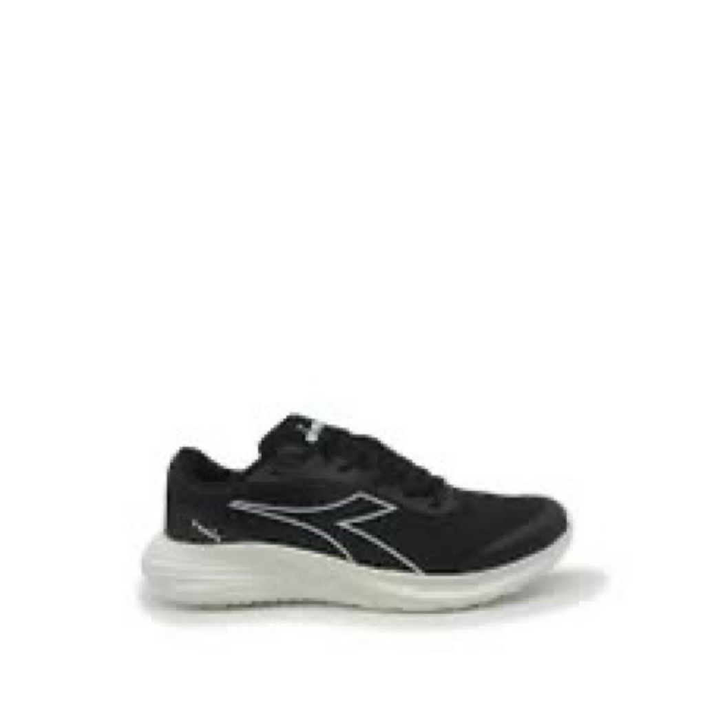 Sepatu Lari Pria Diadora Mose Mono Black White Shoes