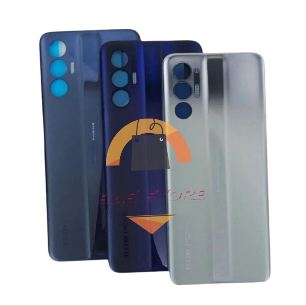 TUTUP BELAKANG BACKDOOR FOR TECNO POVA 3 LG7N BACK CASING BACKCOVER HOUSING