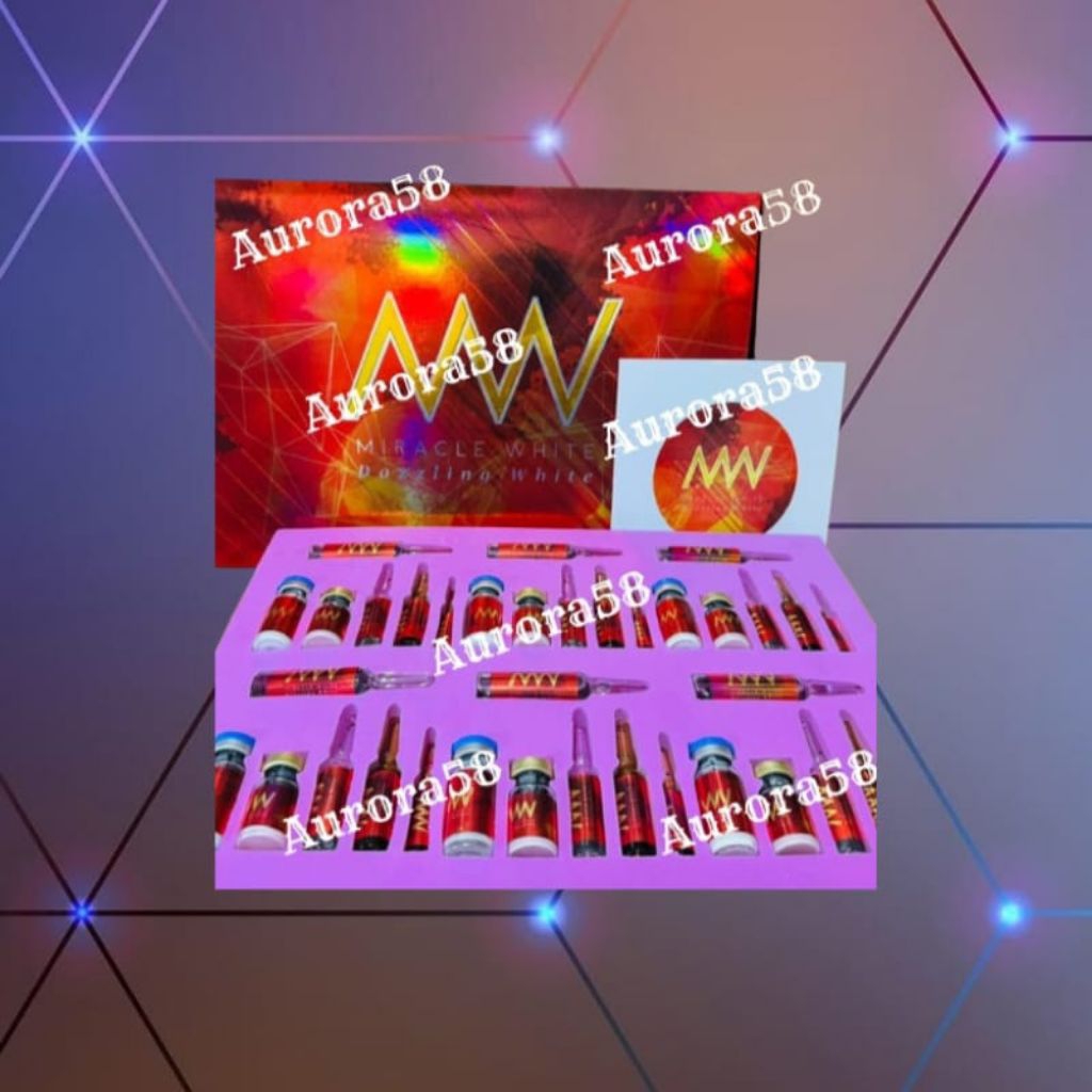 miracle white Dazzling miracle white merah separo