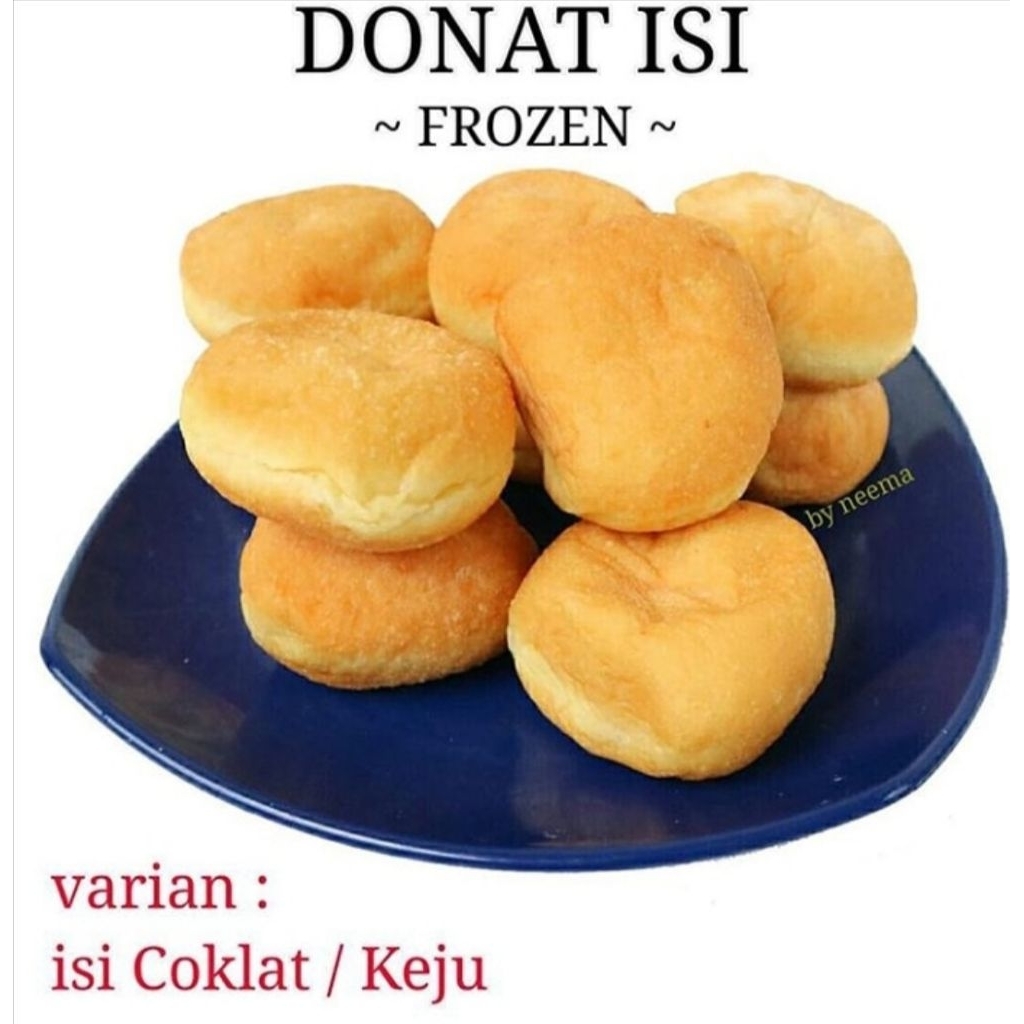 

READY ! KHUSUS INSTAN & SAMEDAY | FROZEN DONAT ISI RASA COKLAT TANPA PENGAWET TINGGAL GORENG