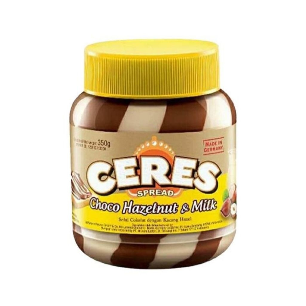 

CERES CHOCO HAZELNUT & MILK 350GR
