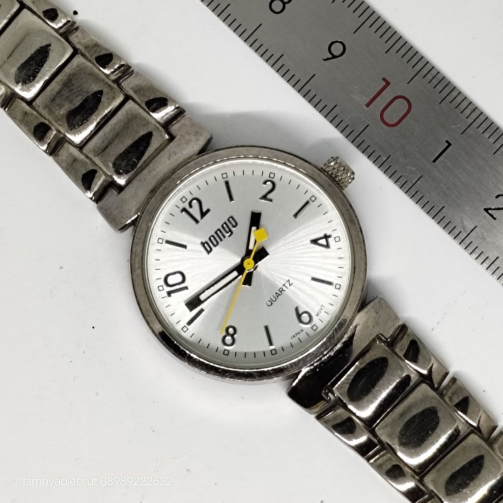 Jam Bongo BG2000 Silver Unik Bekas