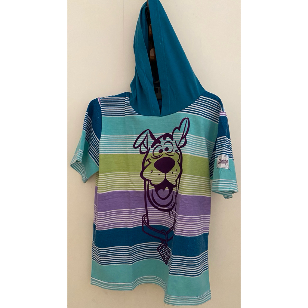 setelan baju hoodie anak scooby doo preloved
