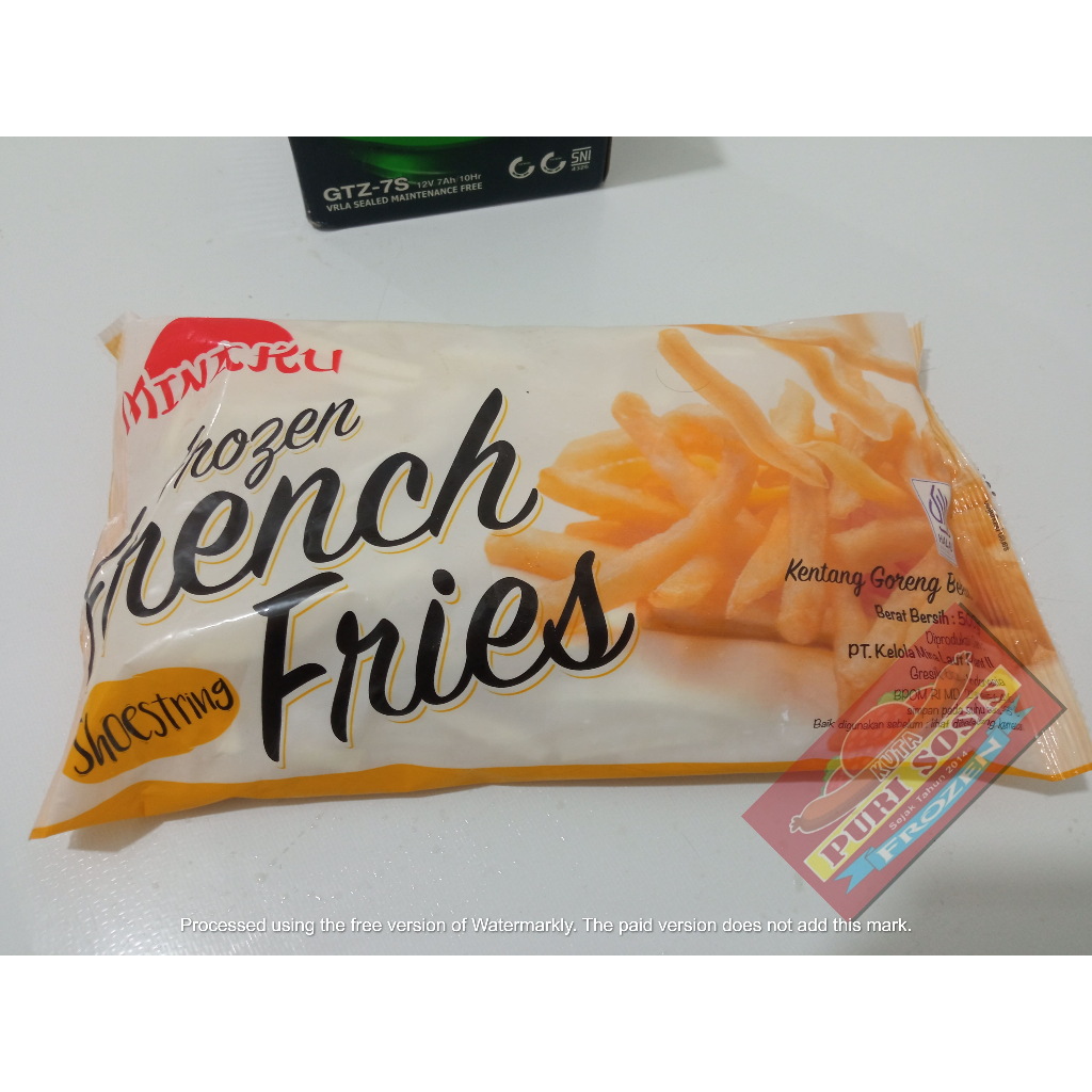 

Minaku kentang goreng shoestring 500 gr / french fries shoestring 500 gr