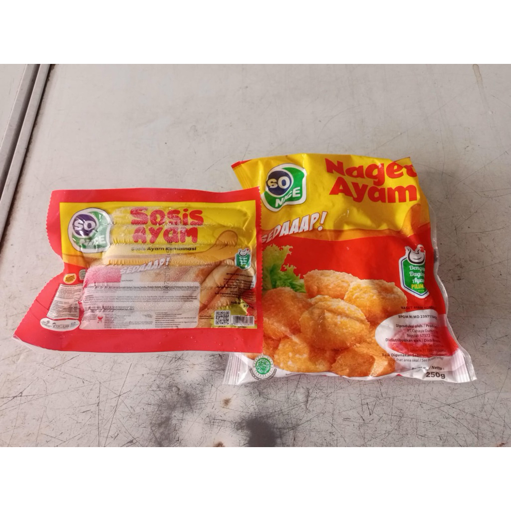 

paket sosis dan naget so nice