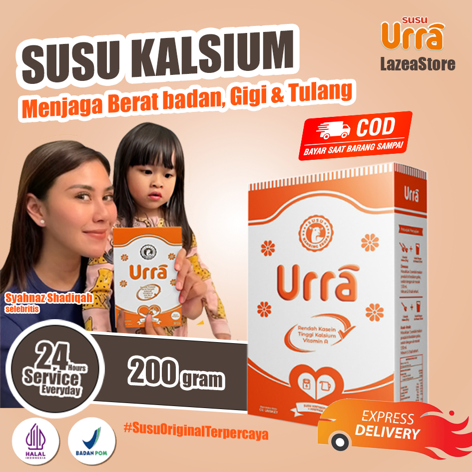 

Susu Urra || Susu Bubuk Kambing Saanen || Kaya Kalsium || Menjaga Berat Badan, Gigi dan Tulang