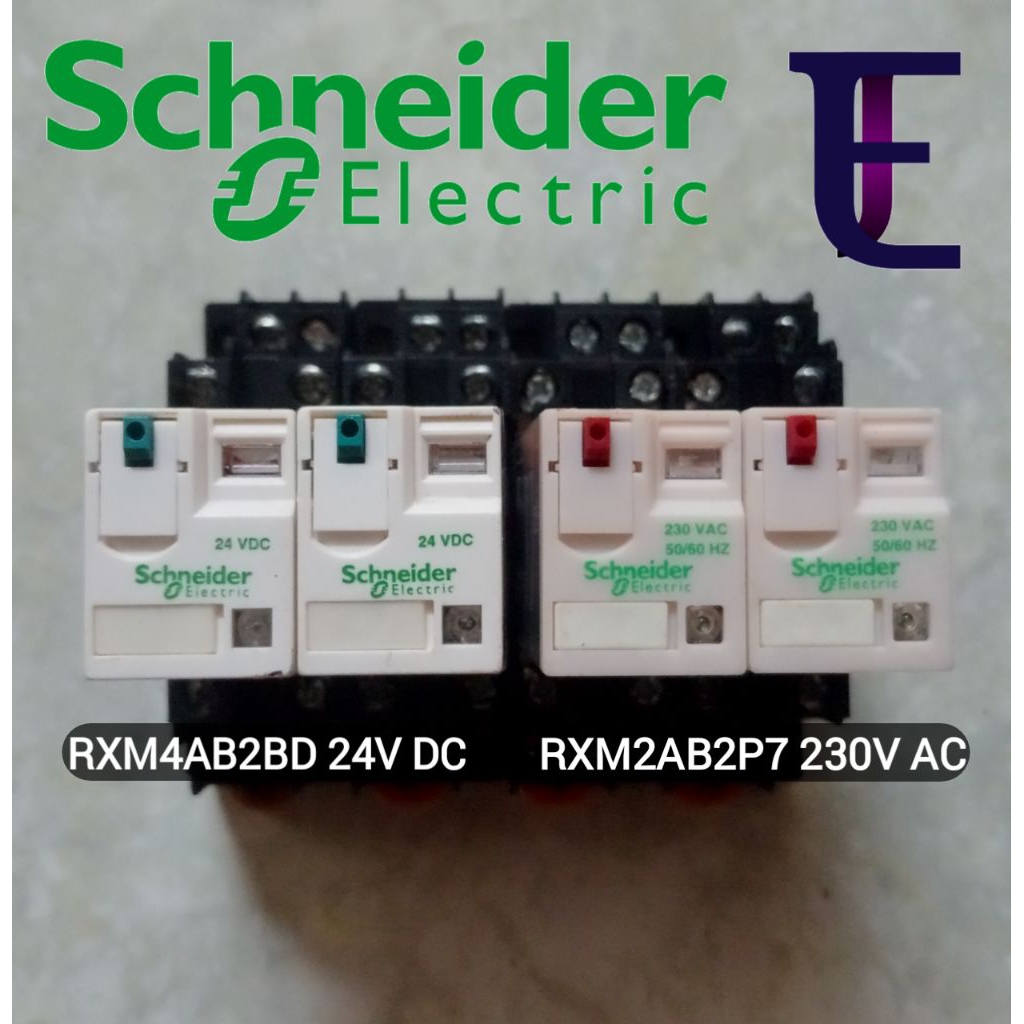 relay Schneider 24VDC/230VAC