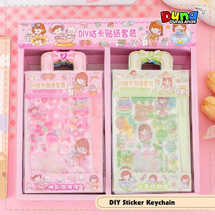 

Sticker Kreativitas Stiker Gantungan Akrilik Acrylic Aktivitas Anak