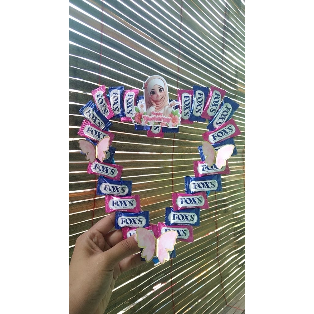 

gift permen love lucu/gift hari guru