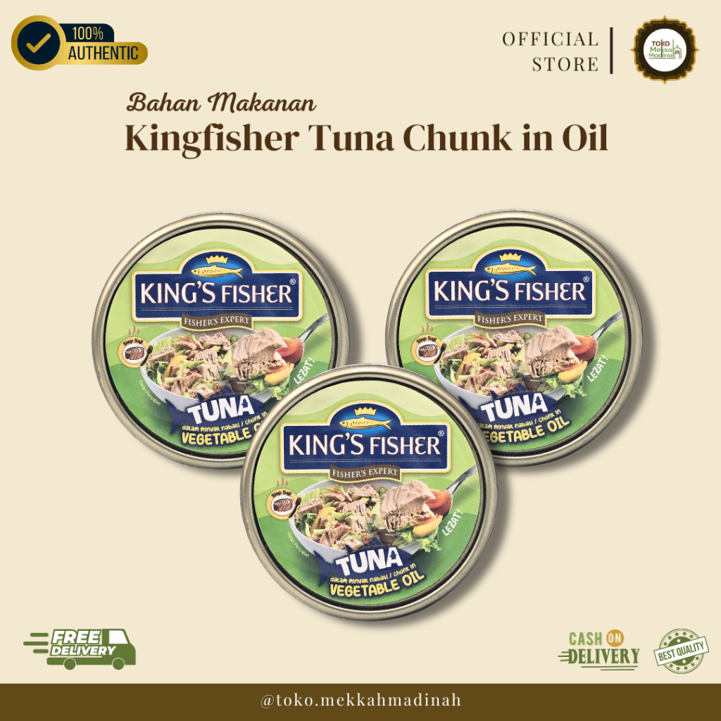 

King's King Fisher Kingfisher / Tuna Chunk in Oil / 170 gr