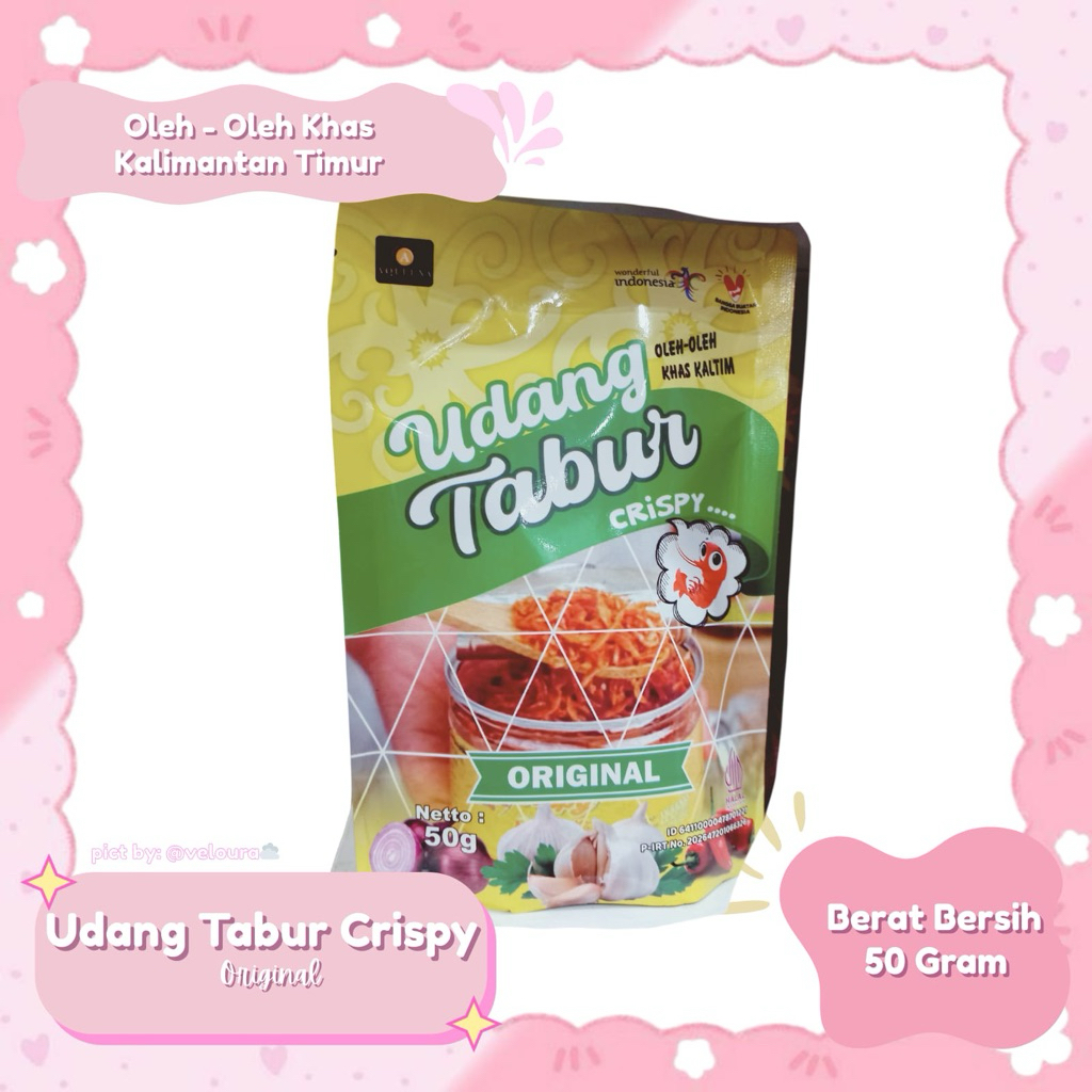 

Udang Tabur Crispy Original (50g)