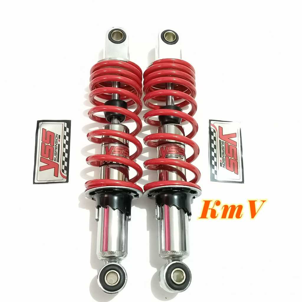 Shock Belakang Supra x 125 Copy YSS 340MM-Merah