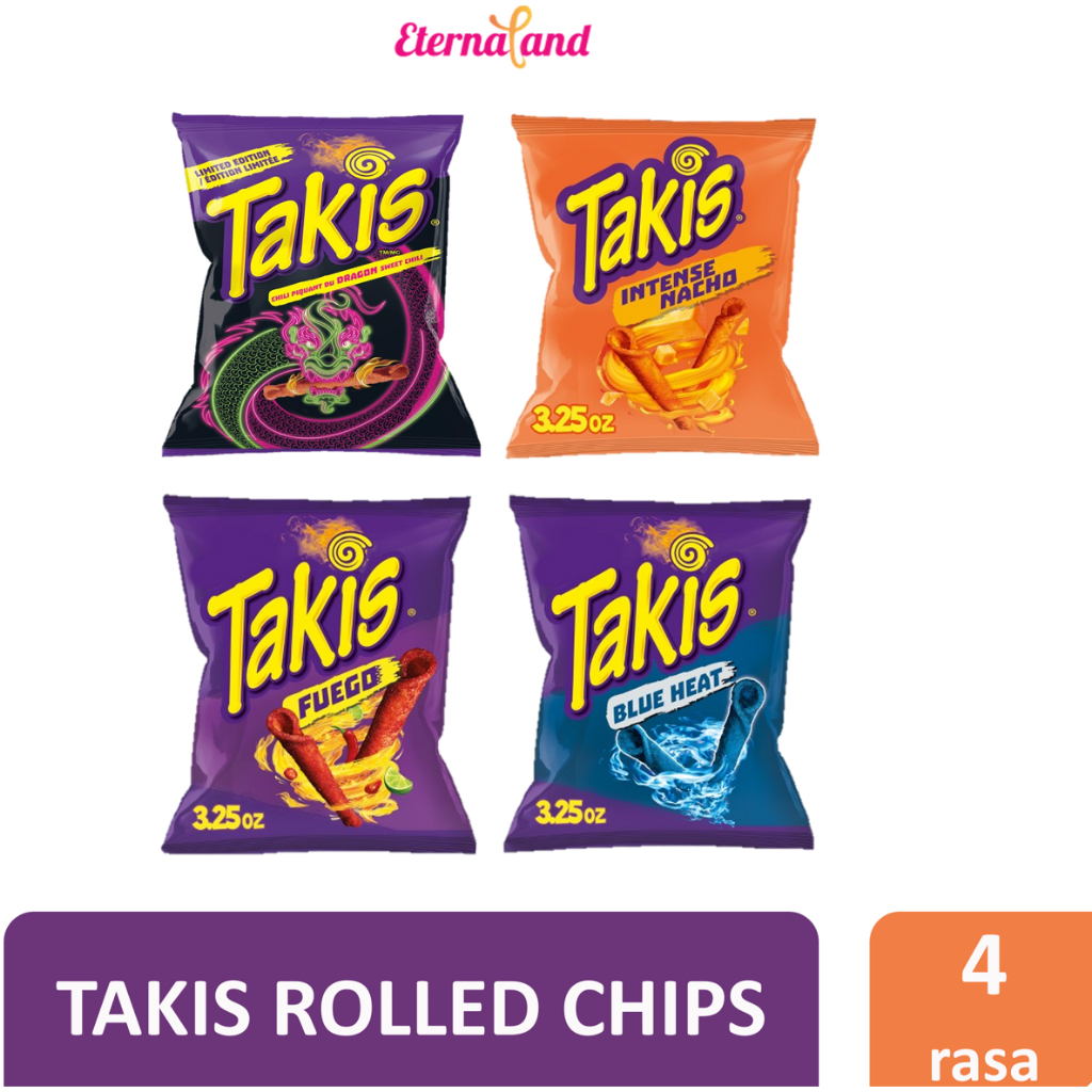 

Takis Snacks - cemilan pedas impor USA