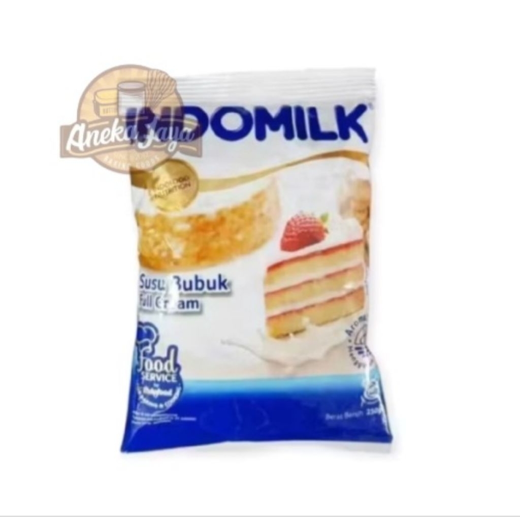 INDOMILK SUSU BUBUK FULL CREAM 250 GRAM