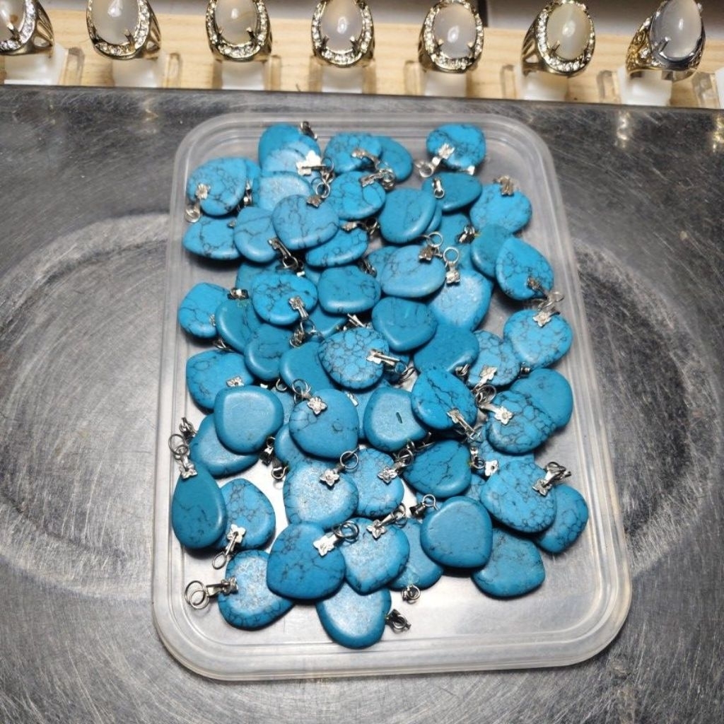 LIONTIN BATU VIRUS MODEL LOVE #1 HARGA SATUAN