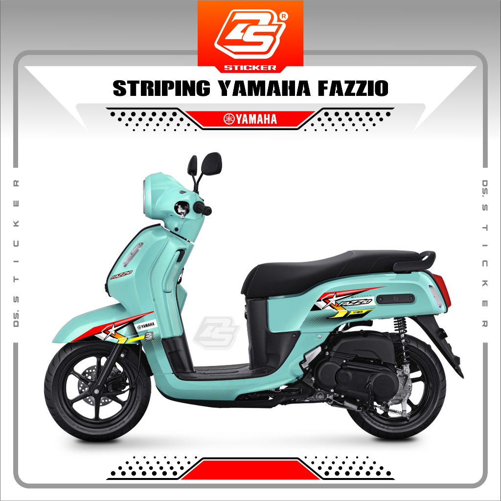 Stiker Motor Fazzio Decal Striping Fazzio DS04