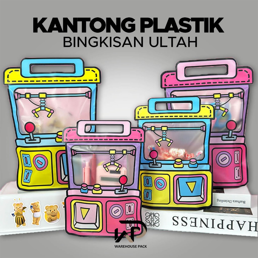 

( 1 Pcs ) Kantong Plastik Bingkisan Ultah | Goodie Bag Ulang Tahun Anak | Tas Zip Hadiah atau Sovenir Ulang Tahun