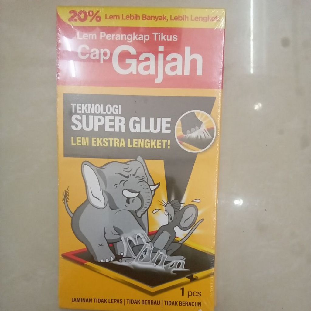 Cap Gajah Lem Perangkap Tikus Dan Hama