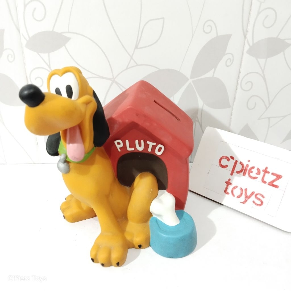 Celengan / Coin Bank Disney Pluto and Red Dog House (Second/Preloved)