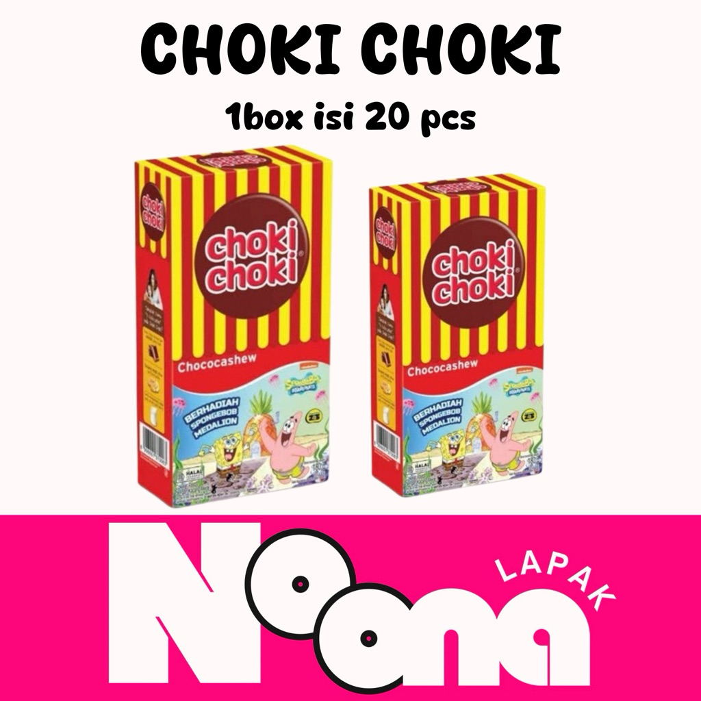 

MAYORA CHOKI CHOKI PASTA COKLAT ISI 20 pcs