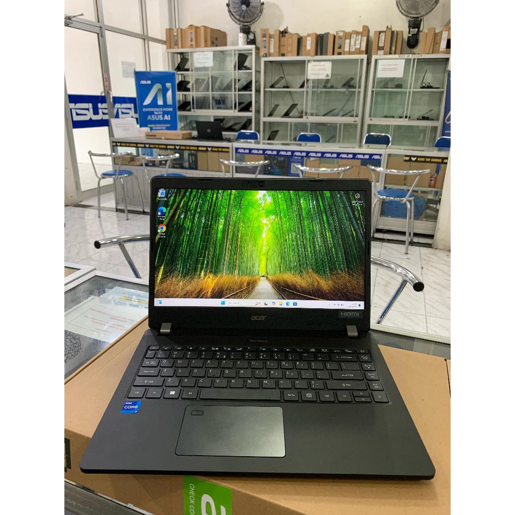 LAPTOP ACER TRAVELMATE |Core i7-11 | RAM 16GB|SSD 1TB | WIN11| LAYAR 14"FHD |NEW DISTRIBUTOR
