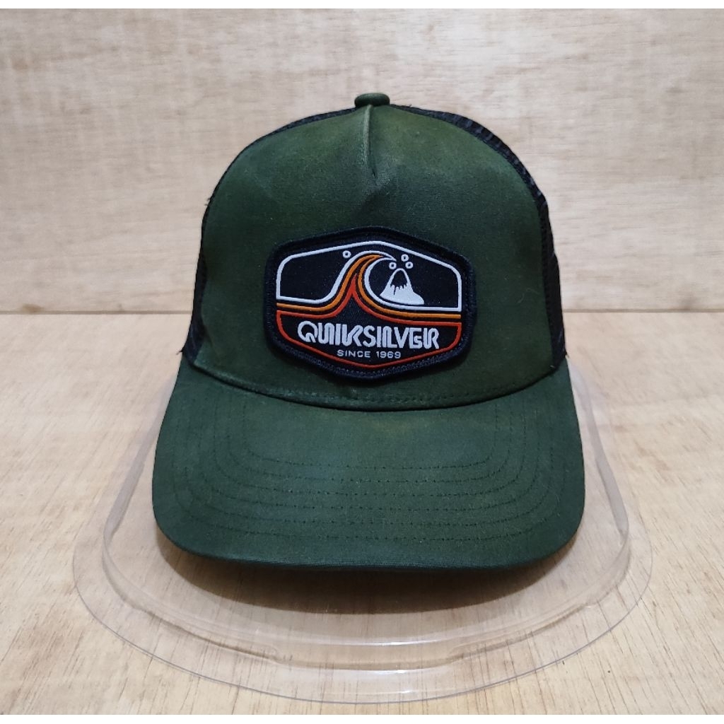 Topi Quicksilver Tweaked Out Trucker Caps Original