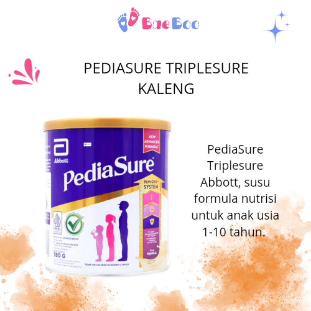 

Pediasure Triplesure System 850 Gram Vanilla Exp: Oktober 2025