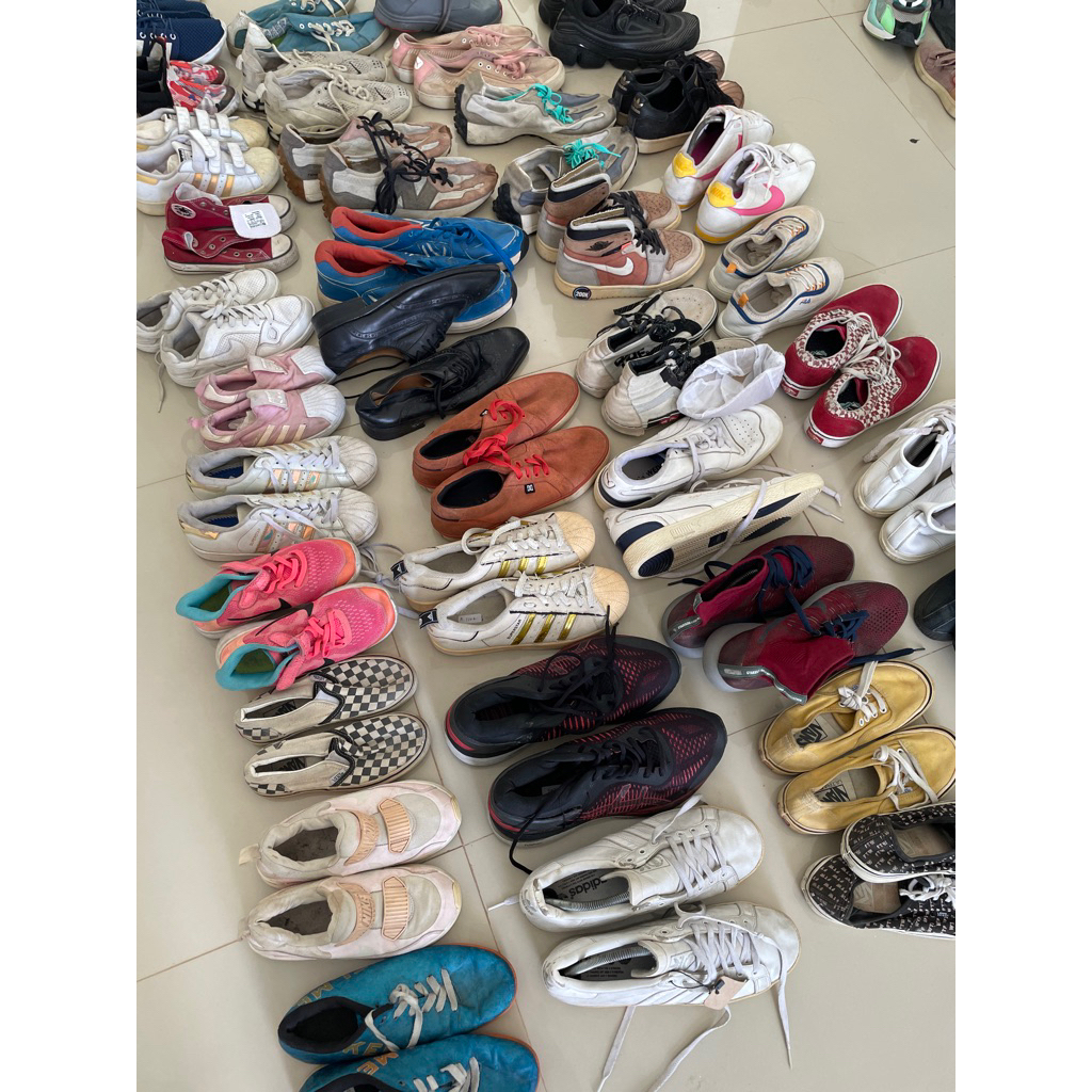 borongan Sepatu second 39'pcs