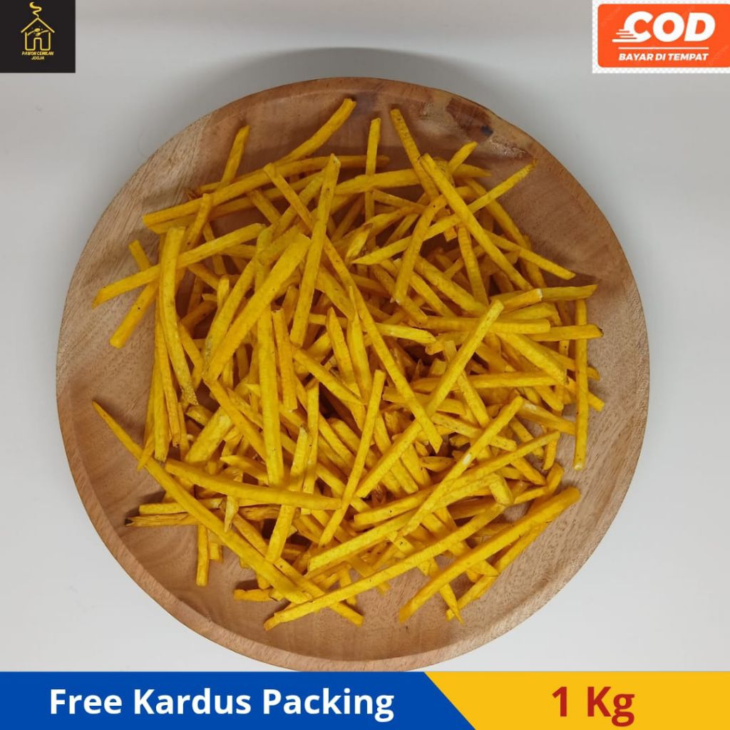 

Stik Talas 1 kg | Snack Kiloan | Stik Keladi | Stik Talas Keladi | Snack Talas | Makanan ringan | Murah Enak Gurih Asin Krispi Crispy | Camilan Cemilan Stik Talas 1 kilogram