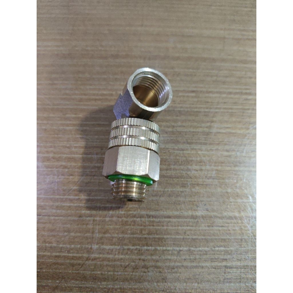 Nepel Sambungan Anti Kusut Selang Kompresor 8.5mm Model L