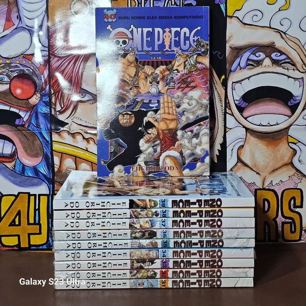 komik one piece 31 sampai 40 fullset