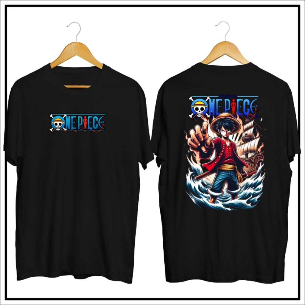 Kaos One Piece Kapal Kwalitas premium Debrug