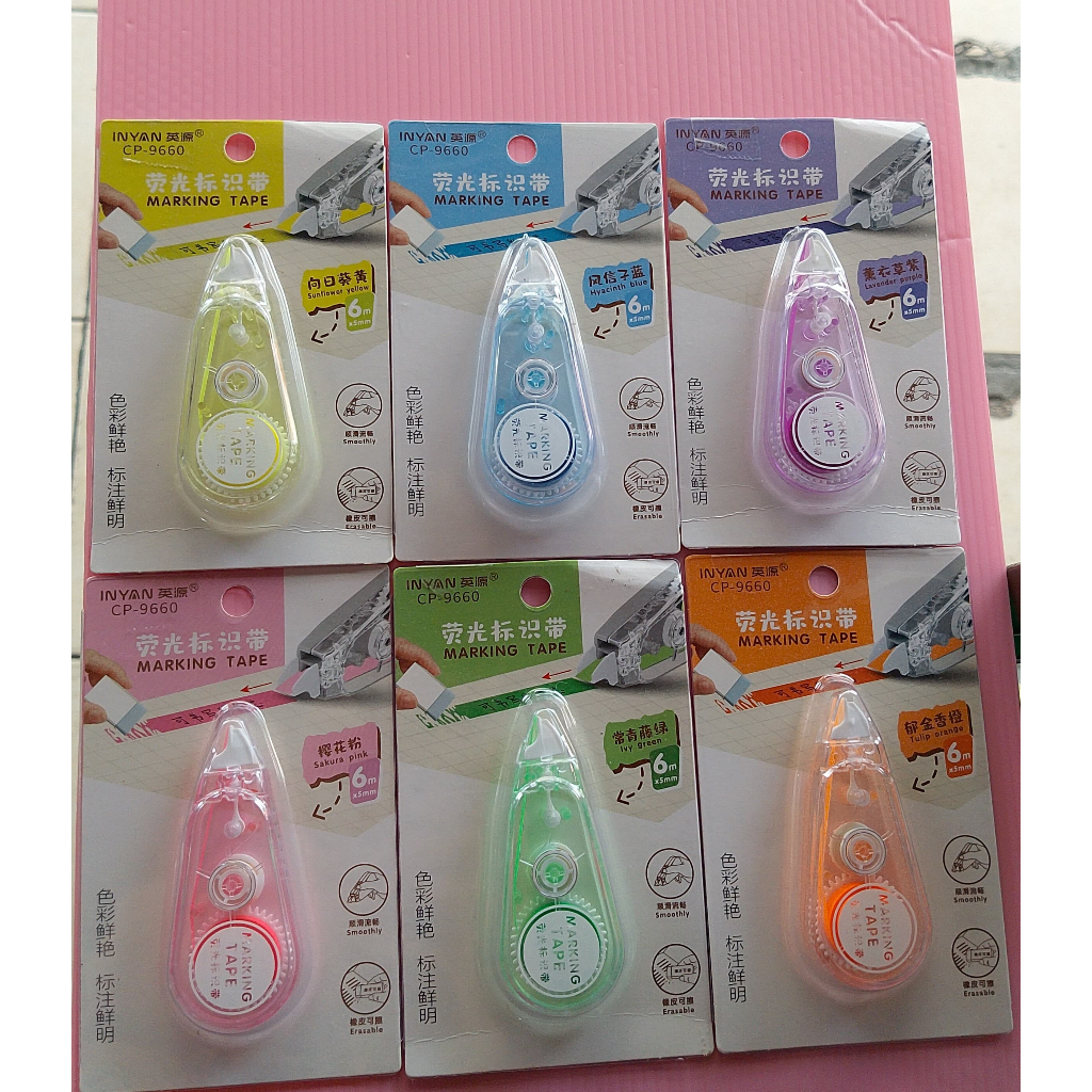 

MARKING TAPE WARNA [STABILO ROLL]