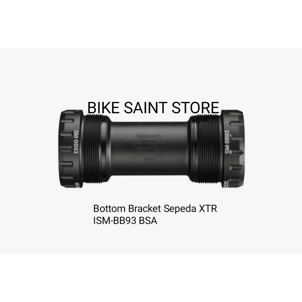 Shimano Bottom Bracket Sepeda XTR ISM-BB93 BSA