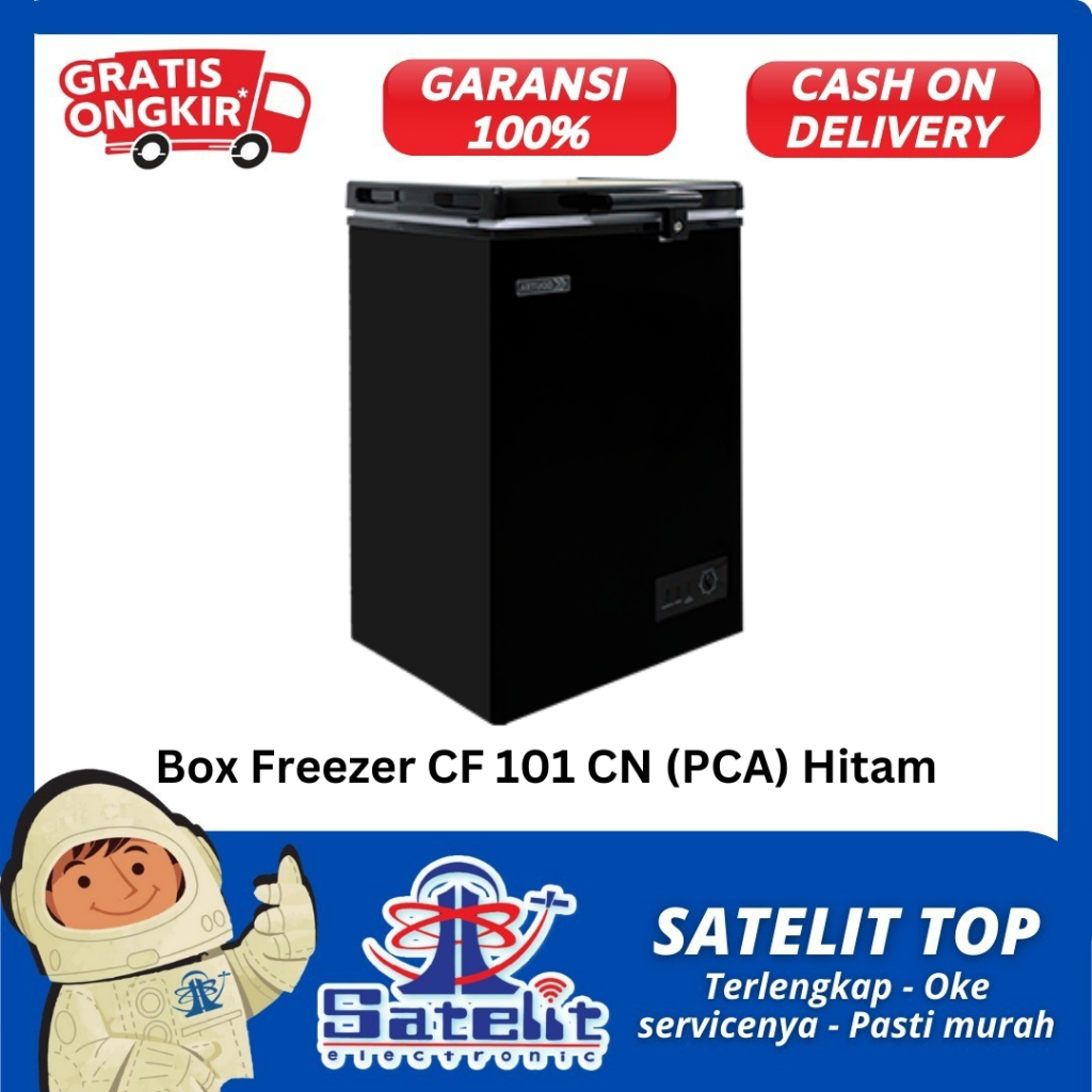 Box Freezer Artugo CF 101 CN (PCA) Hitam