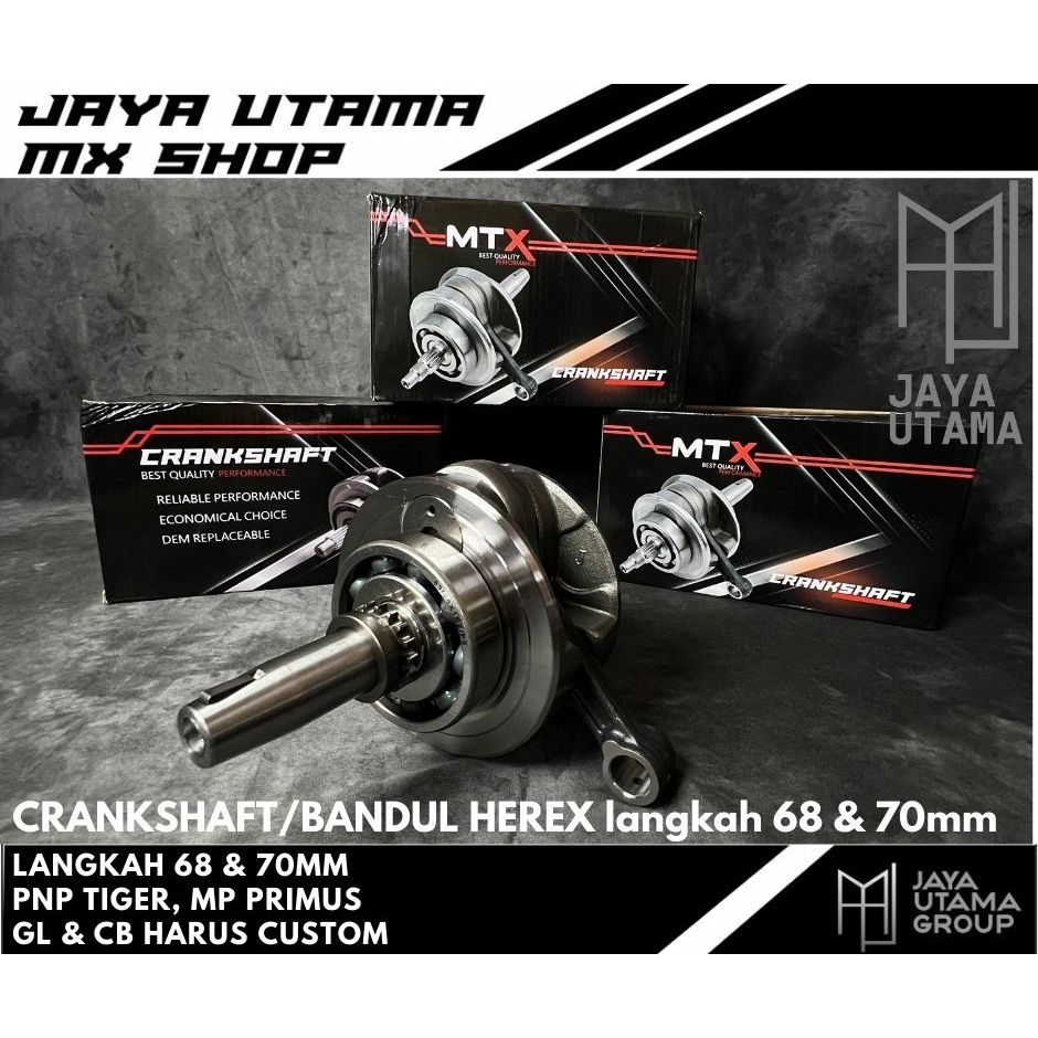 AS KRUK BANDUL HEREX LANGKAH  68 mm & 70 mm, Setang CB 250 Import