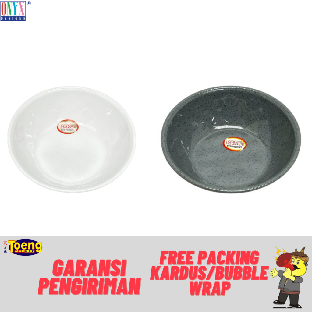 Mangkok Makan/Mangkok Melamin - MANGKOK MAXIO 6.5inch ONYX