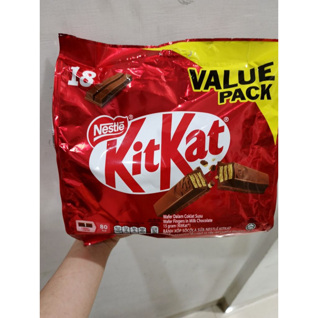 

Kit Kat Coklat 18 Value Pack